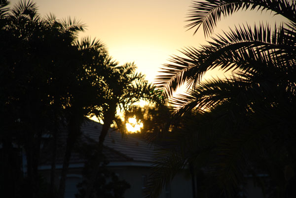 Sunrise over Tampa, Florida during a Rare Hybrid Solar Eclipse on 3 November 2013